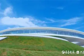 “飞碟”亮相！青岛虚拟现实创享中心提前半年竣工图片