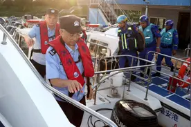 平安警色丨淮安洪泽水警大队：守护洪泽湖碧水蓝天图片