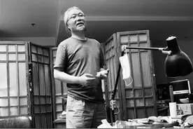 清华大学美术学院教授石冲去世，他的两件作品正在武汉展出图片