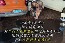 涠洲岛通报“游客称停车被村民放气”:停承包地，已批评双方图片