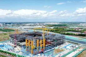 济南市钢结构工程“千人观摩团”走进中建八局一公司起步区项目图片