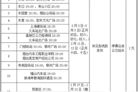 烟台开通11条赏灯观光公交专线图片