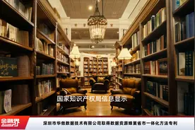深圳市华傲数据技术有限公司取得数据资源蜂巢省市一体化方法专利视频封面