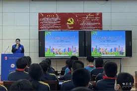 法治阳光照耀校园 公益普法活动助力青少年健康成长图片