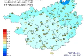 气温已降至个位数！新的冷空气又来了，广西还要继续降温！图片