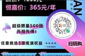 365块一张卡，看遍不止音乐节、只此青绿、开心麻花等众多好演出！图片