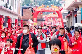 超万人参与！泉州安溪清水祖师迎春巡境图片