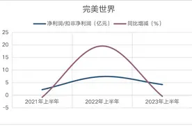 完美世界上半年净利降逾六成：《幻塔》流水回落，加速AI应用布局图片