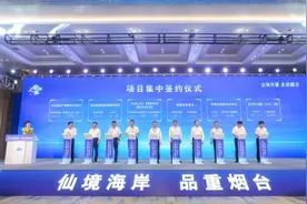 烟台蓝天集团在“企地共建•走进烟台”活动上成功签约5个项目图片