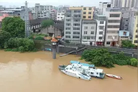 受上游来水影响 广西贵港港南区防汛应急响应提升至一级图片