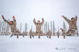 冰天雪地，练练练！图片