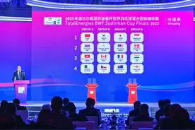2025年苏迪曼杯对战阵容在厦门揭晓 同组对手确定，中国队力拼四连冠图片