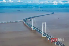 聚焦深中通道中的“湖北力量”②∣中交二航局：5项世界纪录让伶仃洋里竖“伶仃”图片