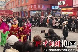 山西文水：非遗展演 喜庆元宵图片