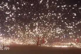 游天府⑳天上地下“龙龖龘”  成都除夕夜好热闹图片