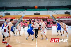 第二届湖南省内外高校“校友BA”篮球邀请赛开赛图片