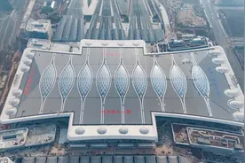 年内开通运营，重庆东站站房进入静态验收阶段图片