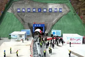 牡丹江：林海水库按下复工“加速键”图片