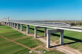 济郑高铁明日全线贯通运营图片