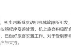 最新通报！成都飞新加坡CA403航班事件原因→图片