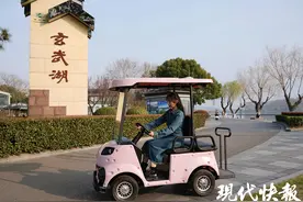 南京多家景区上新无人观光车，60元开30分钟你愿意尝鲜吗？图片