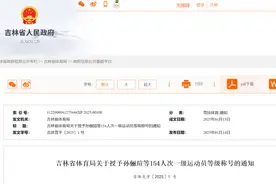 吉林省多名学生获评一级运动员，找找你同学！图片