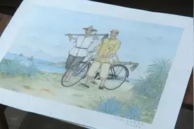 漳州退休教师创作出版连环画《谷文昌》图片