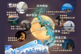 明天开通运营，“杭温高铁沿线免费地图”请收好图片