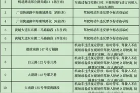 广州将新增31套“电子警察”，覆盖广园快速路等！点位公布图片