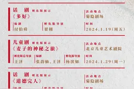 新时代首都剧本孵化项目“新春展示季”拉开帷幕图片