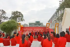 琼台师范学院与昌江润和教育实验园共建实践教学基地图片