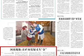 河南渑池：让矿山复绿又生“金”图片