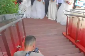 工地婚纱照，感动你了吗？图片