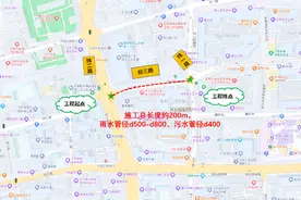 请绕行！济南这3处路段将进行雨污分流改造工程施工图片