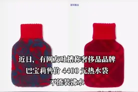 4400元买来的热水袋，装不了沸水？网友傻眼，客服说……图片