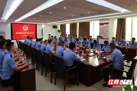 学警报到！永定公安举行湖南警察学院实习生欢迎仪式图片
