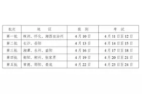 湖南省2024年体育统考安排出炉图片