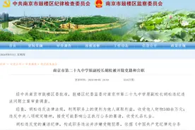 南京市第二十九中学原副校长胡某被查，网传相关信息不实！图片