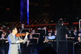 江畔渝音奏响 致敬重庆健儿出征巴黎奥运图片