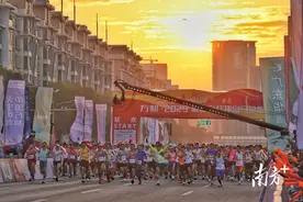 小城大赛！新年广东第一场“全马”在顺德容桂开跑图片