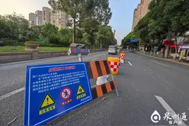 工期400多天！这段刺桐路正在施工，行车注意！图片