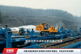 内蒙古维拉斯托矿业有限公司采矿权登记，开采主矿种为铜矿视频封面