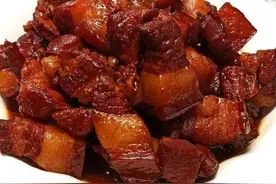 身边的她|爱是有味道的！哇，红烧五花肉图片