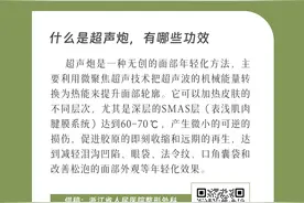 潮颜社日签 | 什么是超声炮，有哪些功效？图片