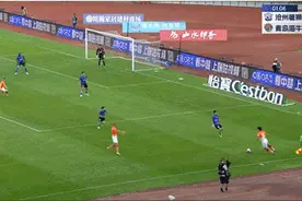 “稳步向前”的青岛海牛，客场1:0击败“一泻千里”的沧州雄狮图片