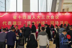 广东省教育厅“摆摊”亮相，面对面接受代表咨询图片
