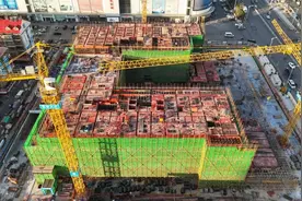 长沙雨花：中非经贸总部基地进入地上主体施工阶段图片