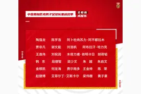 25人集训名单出炉，国奥队9月开启冲奥征程图片