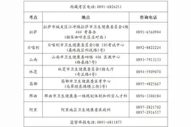 最新考试通知！图片