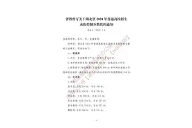 湖北2024高考分数线、一分一段表公布！图片